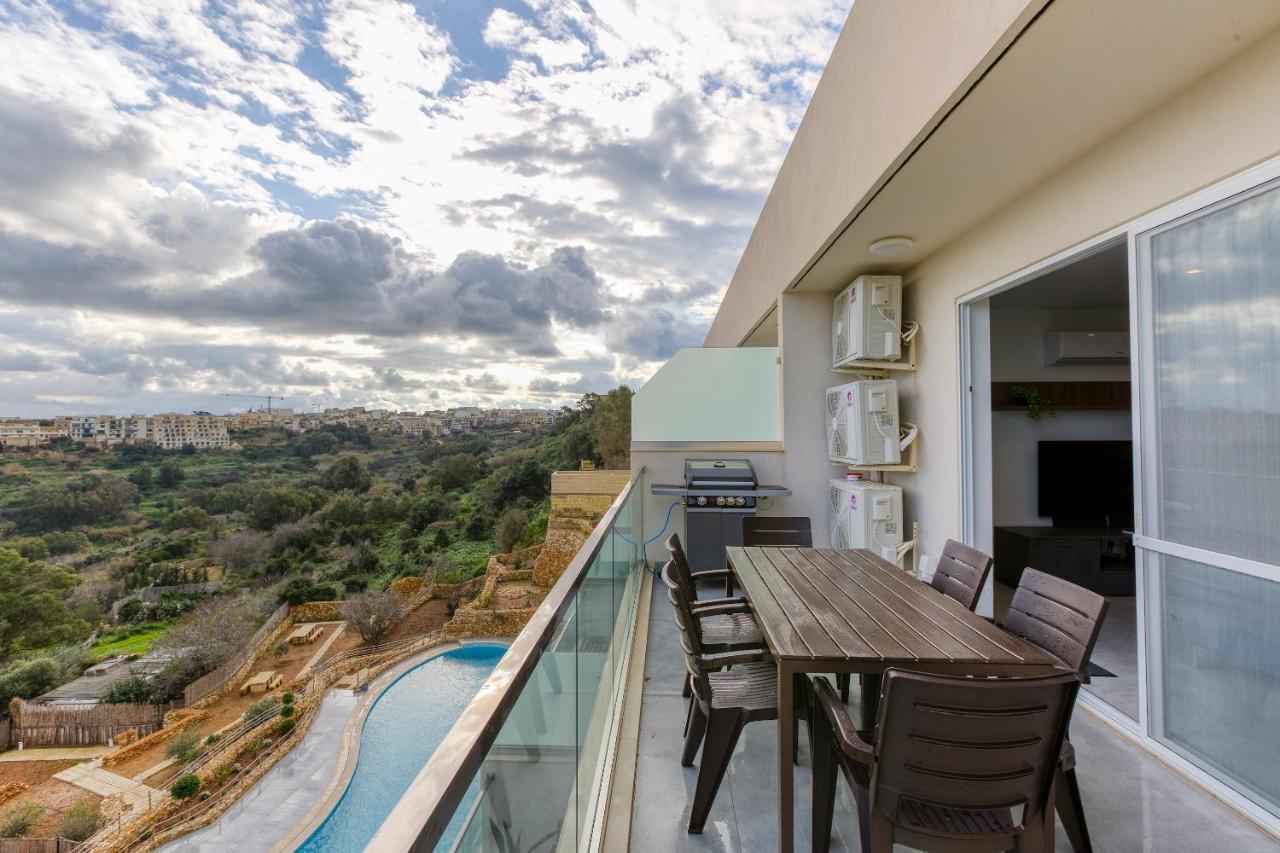 Stunning Apartment With Pool-Hosted By Sweetstay Xaghra Ngoại thất bức ảnh